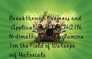 Breakthrough Progress and Application of DMCHA (N,N-dimethylcyclohexylamine) in the Field of Waterproof Materials