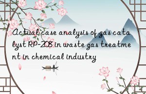 Actual case analysis of gas catalyst RP-208 in waste gas treatment in chemical industry