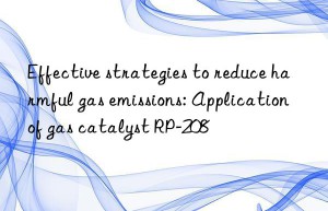 Effective strategies to reduce harmful gas emissions: Application of gas catalyst RP-208