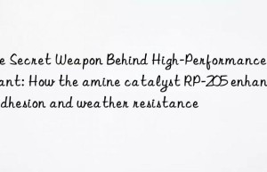 The Secret Weapon Behind High-Performance Sealant: How the amine catalyst RP-205 enhances adhesion and weather resistance
