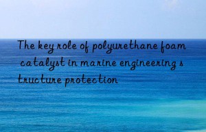 The key role of polyurethane foam catalyst in marine engineering structure protection