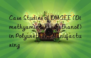 Case Studies of DMAEE (Dimethyaminoethoxyethanol) in Polyurethane Manufacturing