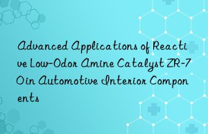 Advanced Applications of Reactive Low-Odor Amine Catalyst ZR-70 in Automotive Interior Components