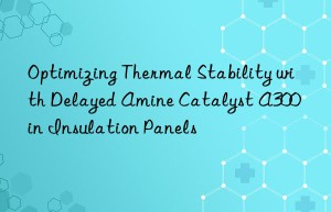 Optimizing Thermal Stability with Delayed Amine Catalyst A300 in Insulation Panels