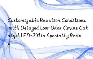 Customizable Reaction Conditions with Delayed Low-Odor Amine Catalyst LED-204 in Specialty Resins