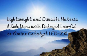 Lightweight and Durable Material Solutions with Delayed Low-Odor Amine Catalyst LED-204