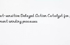 Heat-sensitive Delayed Action Catalyst for filament winding processes