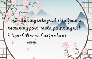 Formulating integral skin foams requiring post-mold painting with Non-Silicone Surfactant