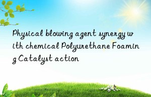 Physical blowing agent synergy with chemical Polyurethane Foaming Catalyst action