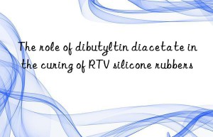 The role of dibutyltin diacetate in the curing of RTV silicone rubbers