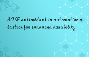 BASF antioxidant in automotive plastics for enhanced durability