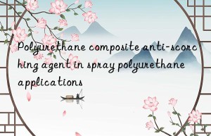 Polyurethane composite anti-scorching agent in spray polyurethane applications