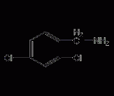 2,4-dichlorobenzylamine structural formula