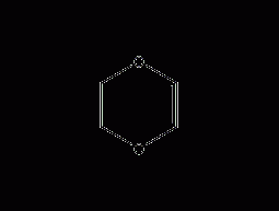 1,4-dioxene structural formula