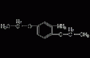 2,5-diethoxyaniline structural formula
