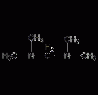 N,N,N',N'-tetramethyldiaminomethane structural formula
