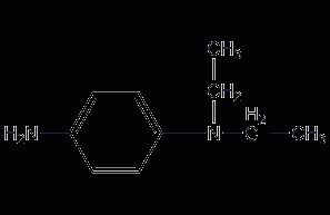 N,N-diethyl-p-phenylenediamine structural formula
