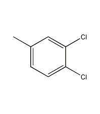 3,4-dichlorotoluene structural formula