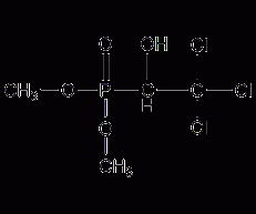 Trichlorfon structural formula