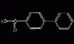 4-biphenylcarboxylic acid structural formula