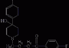 Haloperidol structural formula